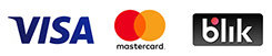 Visa, MasterCard, Blik